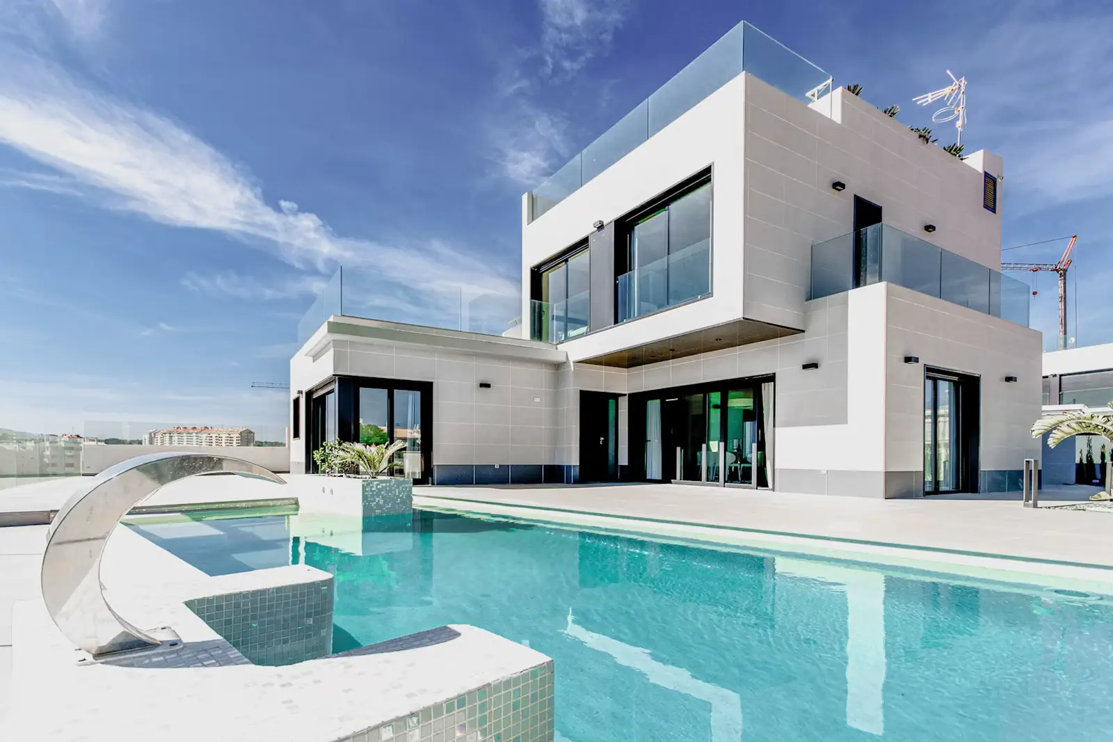 Modern building exterior